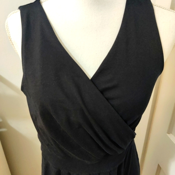 Lands End Black Sleeveless Dress Size Medium - Picture 2 of 10